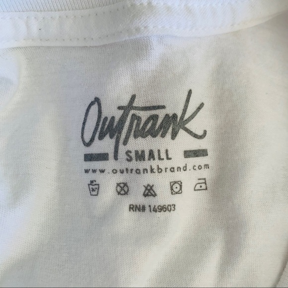 Outrank “HUSTLE” Tee NWT Size S - Picture 2 of 3